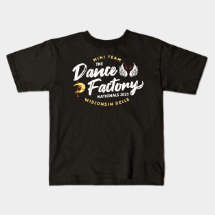 Dance Kids T-Shirt - The Dance Factory Mini Team by thedancefactorymn